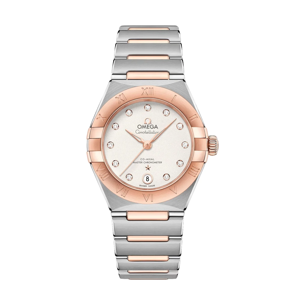 OMEGA Constellation Sedna™ Gold 29mm - White on Bracelet O13120292052001 29 mm kol saati