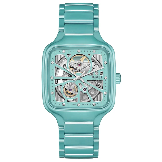 Rado True Square Automatic Open Heart R27176712 kol saati