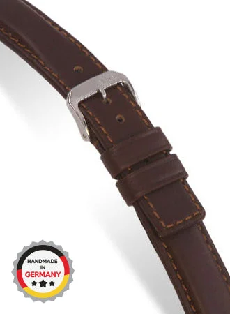RIOS Water Resistant Diver - Mocha - Leather(Hydrophobicity) 120/07/RI kol saati