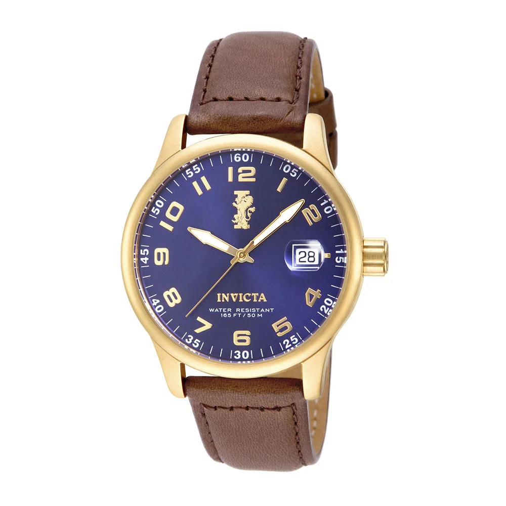 Invicta I-Force Vangardis Watch - 44mm, Dark Brown (15255) 44 mm kol saati
