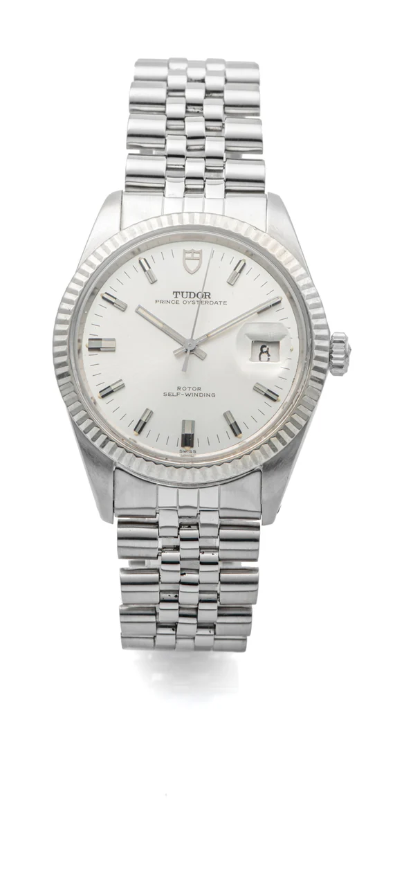 Tudor TUDOR, REF. 7025, PRINCE OYSTERDATE, JUMBO, STEEL kol saati