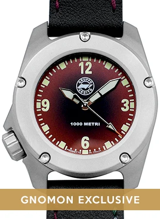 Gruppo Ardito Lince Crimson Red - Gnomon Exclusive LINCECSRED/GA/LE 49 mm kol saati