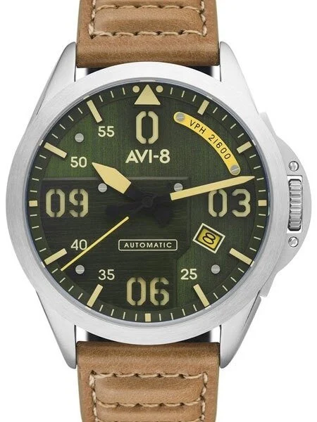 AVI-8 Automatic Bottisham Limited Edition P-51 Mustang #AV-4069-02 kol saati