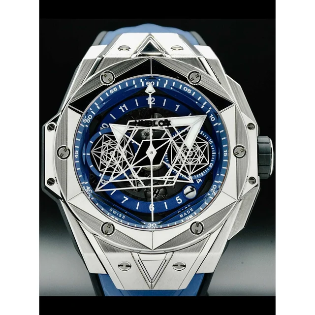 Hublot Big Bang Unico Sang Bleu II Titanium Blue 418.NX.5107.RX.MXM20 210000034561 kol saa