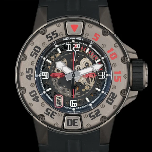 Richard Mille Diver RM 028 from 2015 kol saati