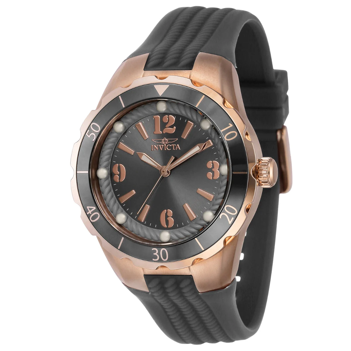 Invicta Angel Halo Watch - 38mm. Charcoal (40310) 38 mm kol saati