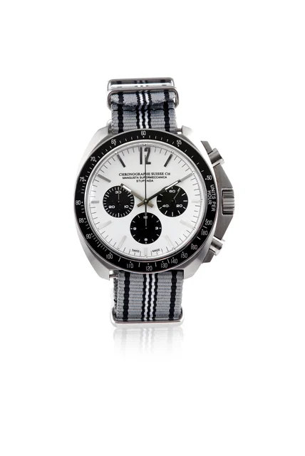Chronographe Suisse, Mangusta Super Meccanica, Steel CSC263 kol saati