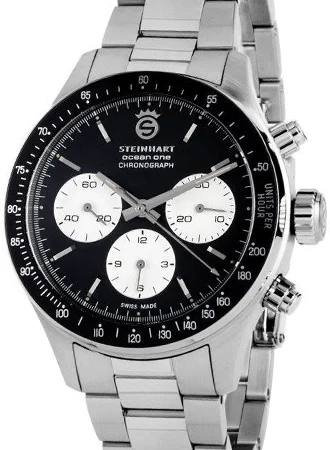 Steinhart Ocean One Vintage Chronograph 2 Black 103-1368/ST kol saati