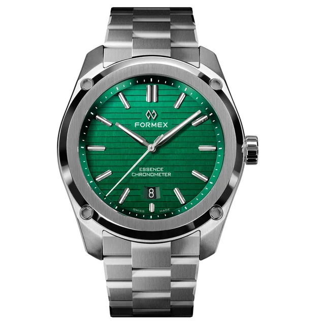 Formex Essence Swiss Automatic Chronometer with Green Dial #0330-1-6300-100 kol saati