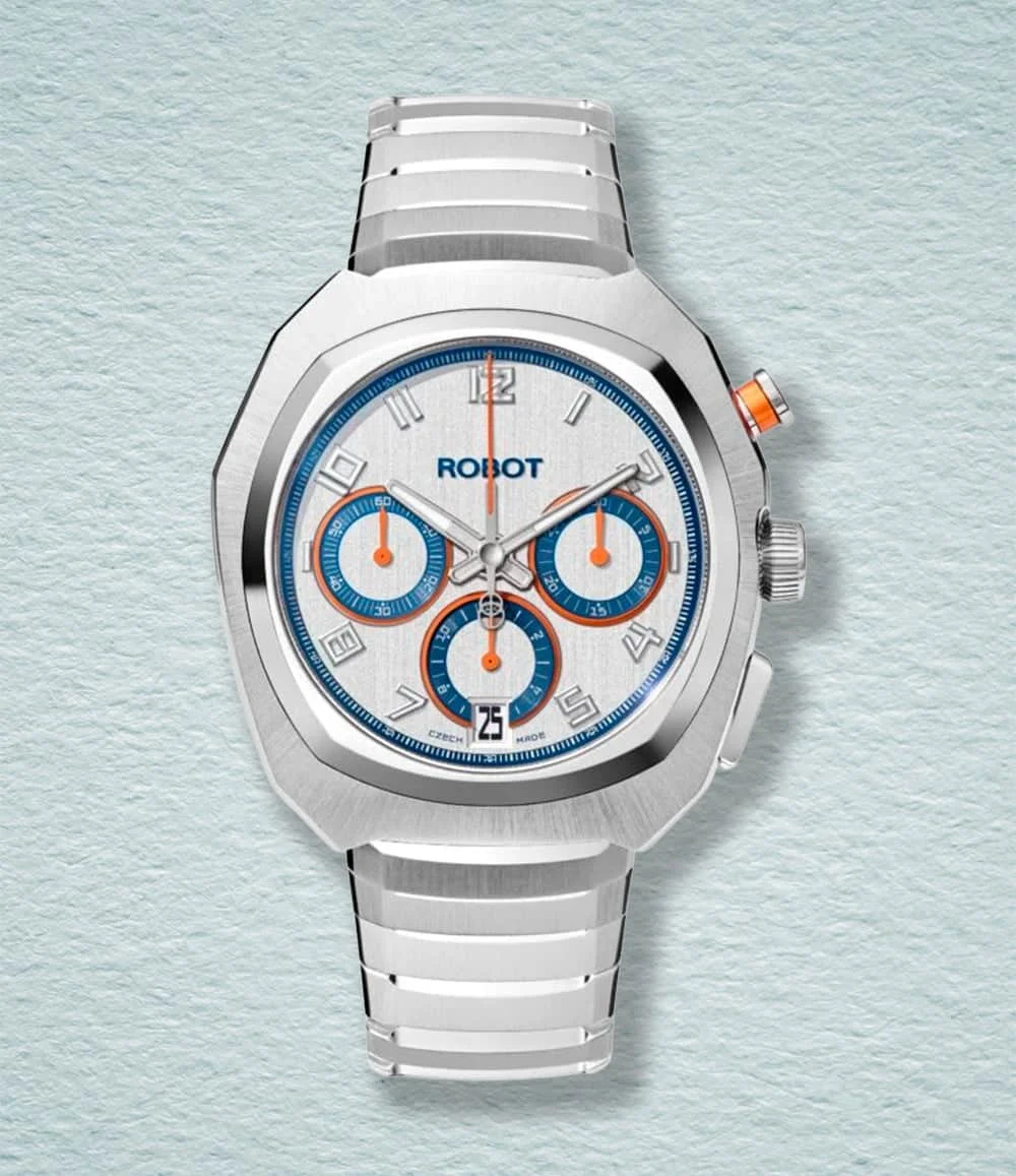 ROBOT Robotic One Chronograph Watches 2501ST01 43.2 mm kol saati