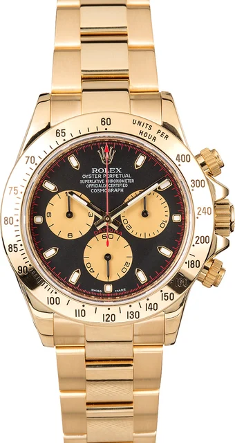 Rolex Gold Daytona 116528BKCSO kol saati