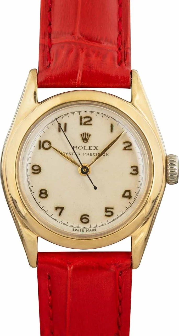 Rolex Oyster Precision 6020 Yellow Gold 31 mm kol saati