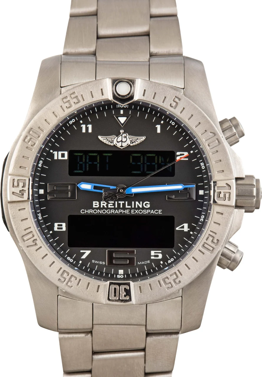 Breitling Exospace B55 Chronograph Digital Display EB5510H2/BE79 46 mm kol saati