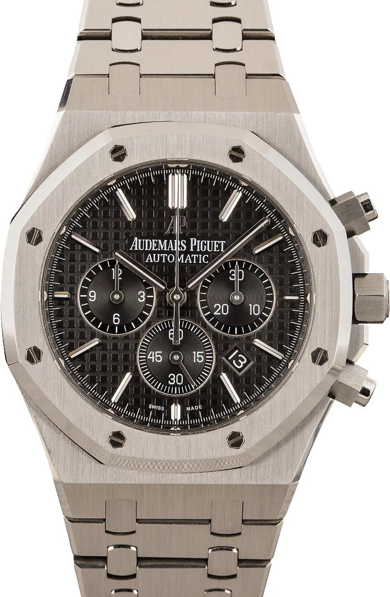 Audemars Piguet Royal Oak Black Dial 26320ST.OO.1220ST.01 41 mm kol saati