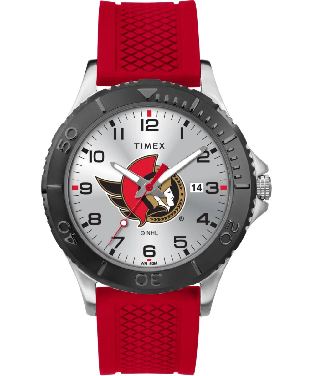 Timex Gamer Red Ottawa Senators TWZHSENMF 42 mm kol saati