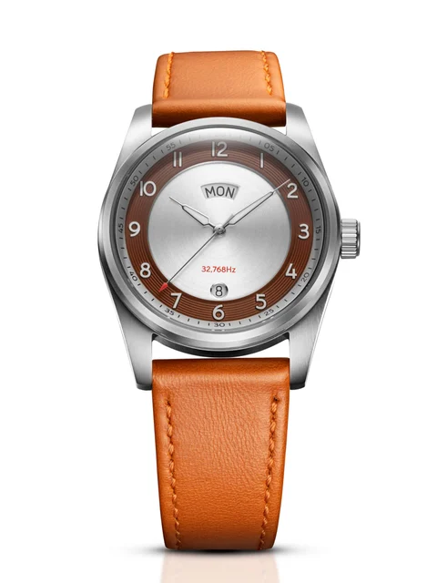 Hz Watches hz.01.v2.burgundy kol saati