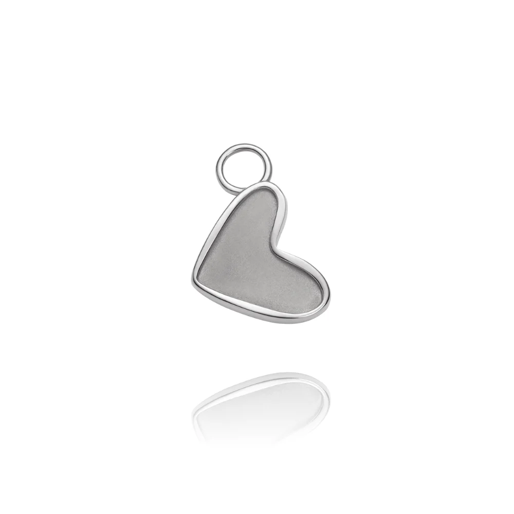 Default Heart Charm Silber PH-JE-1147 kol saati