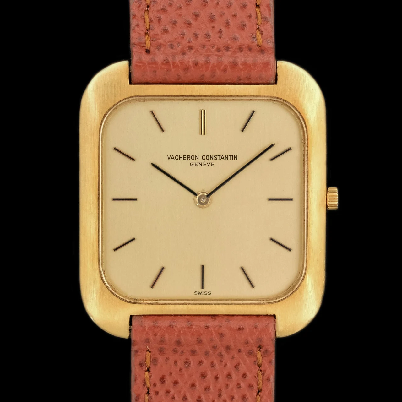 Vacheron Constantin ultra thin TV jumbo ref.7254 from 1960 31 mm kol saati