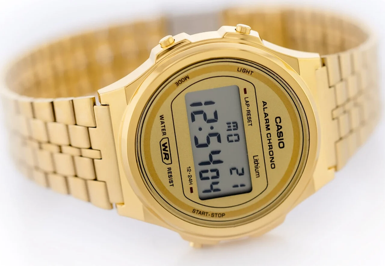 Casio Retro A171WEG-9ADF 36.6 mm kol saati