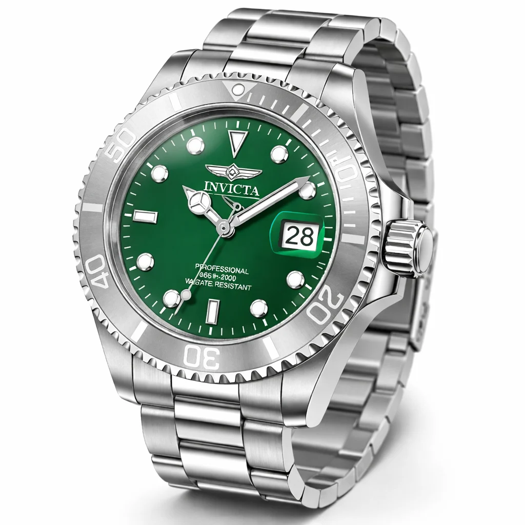 Invicta Pro Diver Aurenova Watch - 40mm. Steel (50958) 40 mm kol saati