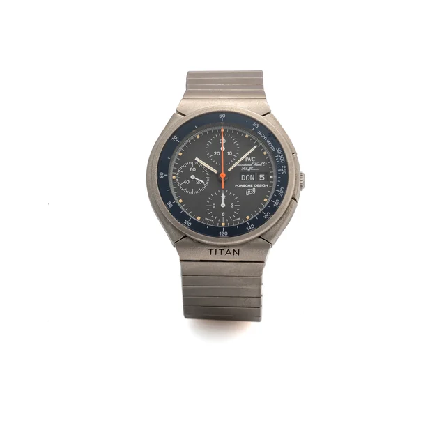 IWC International Watch Co. Ref. E-397, self-winding, chronograph, minute and hour recorde