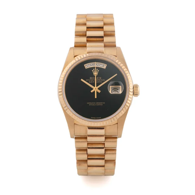 Rolex Day-Date 36 Champagne Dial Ref. 18038 kol saati