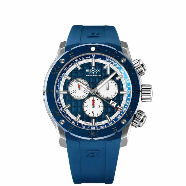 EDOX Chronorally 10221-3BU9-BUIN9 kol saati