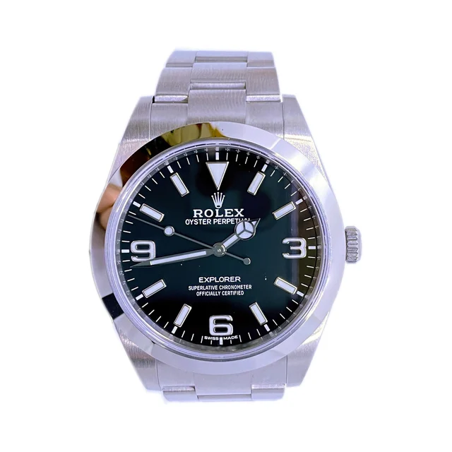 Rolex Explorer Oyster 39 mm Oystersteel 214270 210000013796 kol saati