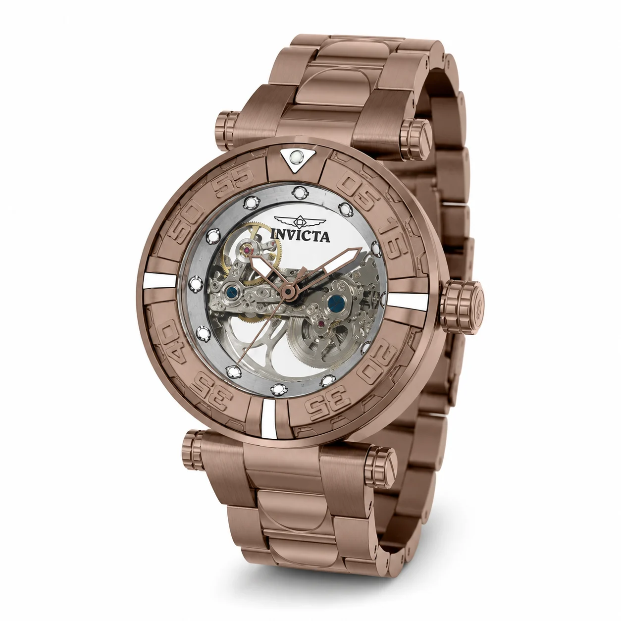 Invicta Subaqua Nebula Automatic Watch - 47mm, Brown (50787) 47 mm kol saati