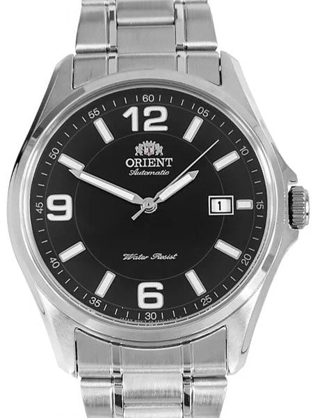 Orient Sentinel Automatic Watch with Black Dial and Stainless Steel Bracelet #ER2D007B kol