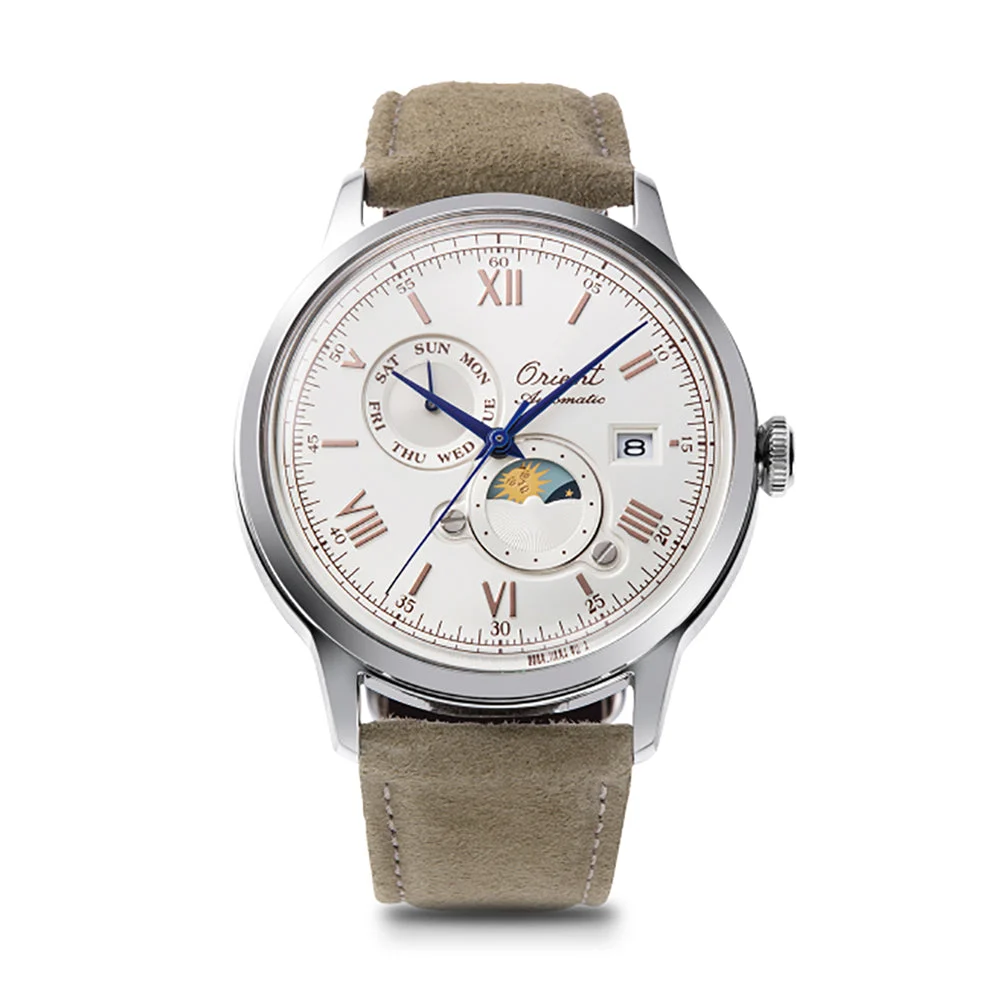 Orient Sun & Moon OW-RA-AK0808S30B 42 mm kol saati