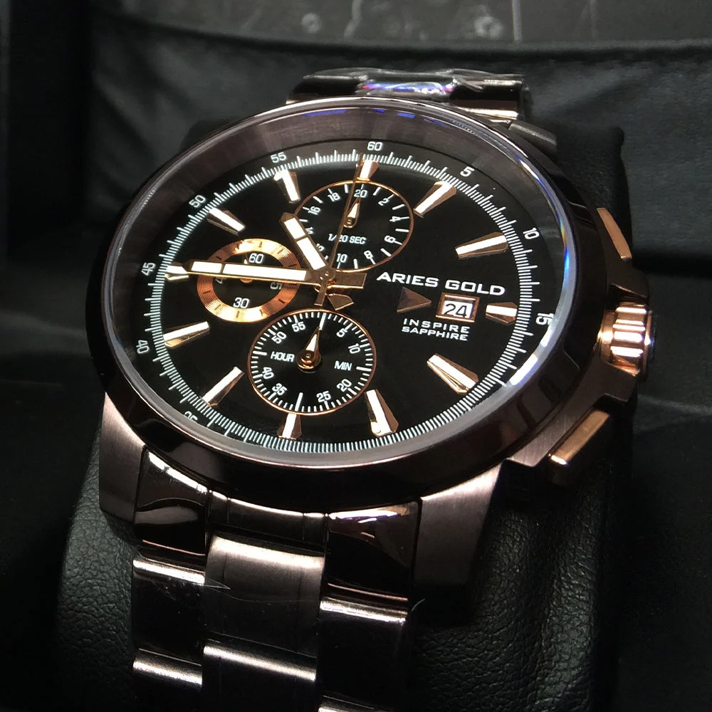 Aries Gold Cf-bkrg G 7301 CF-BKRG 43 mm kol saati