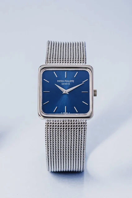 Patek Philippe white gold Ref. 4222 + P Patek Philippe 18k white gold Ref. 4222 + P kol sa