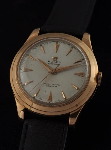 Rolex Perpetual In 18k Rose Gold 34 mm kol saati