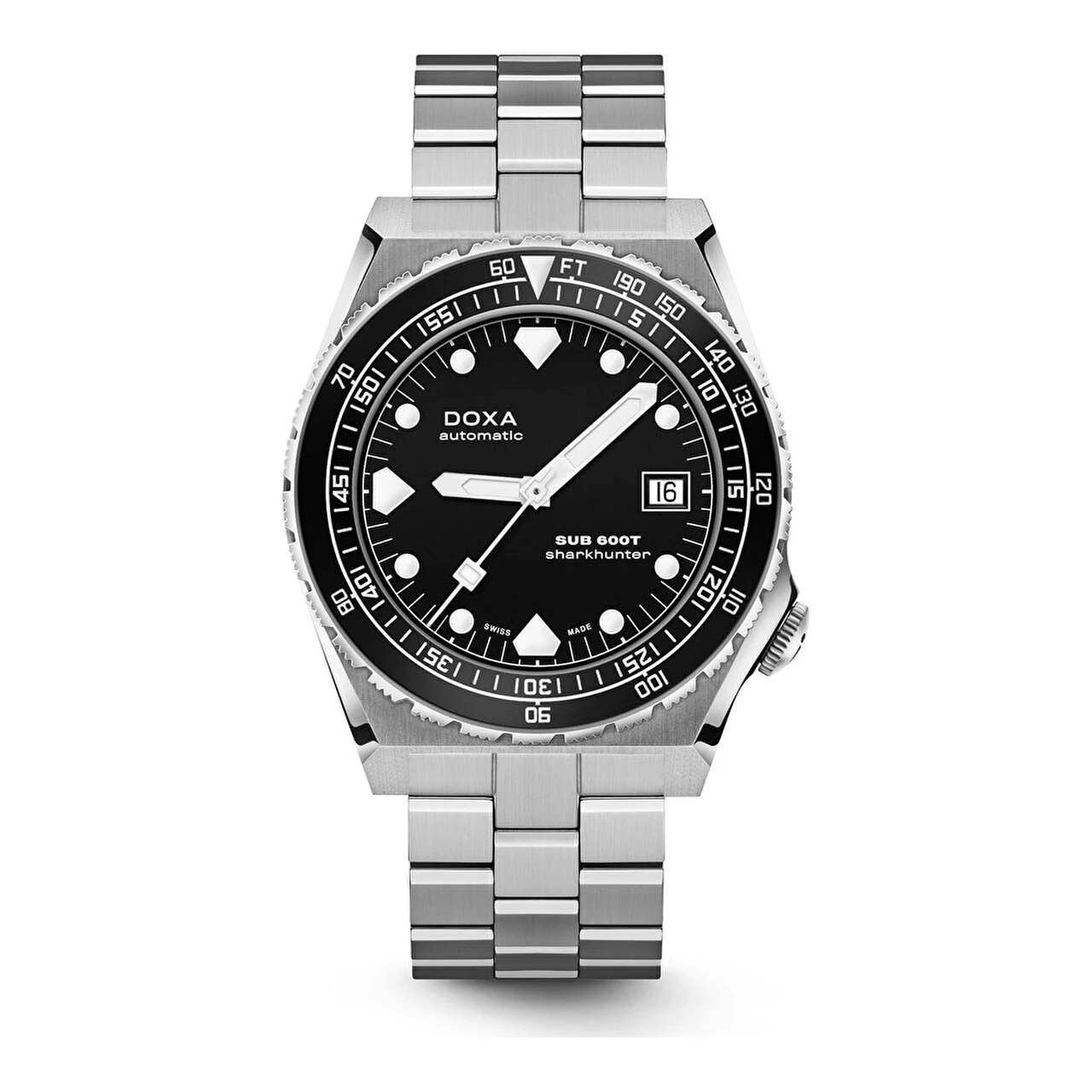 Doxa SUB 600T Sharkhunter B&W 861.10.101B.10 40 mm kol saati