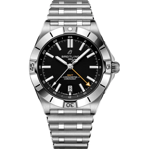 Breitling Chronomat Automatic GMT 40 NFL Pittsburgh Steelers Edition A32398B71B1A1 kol saa