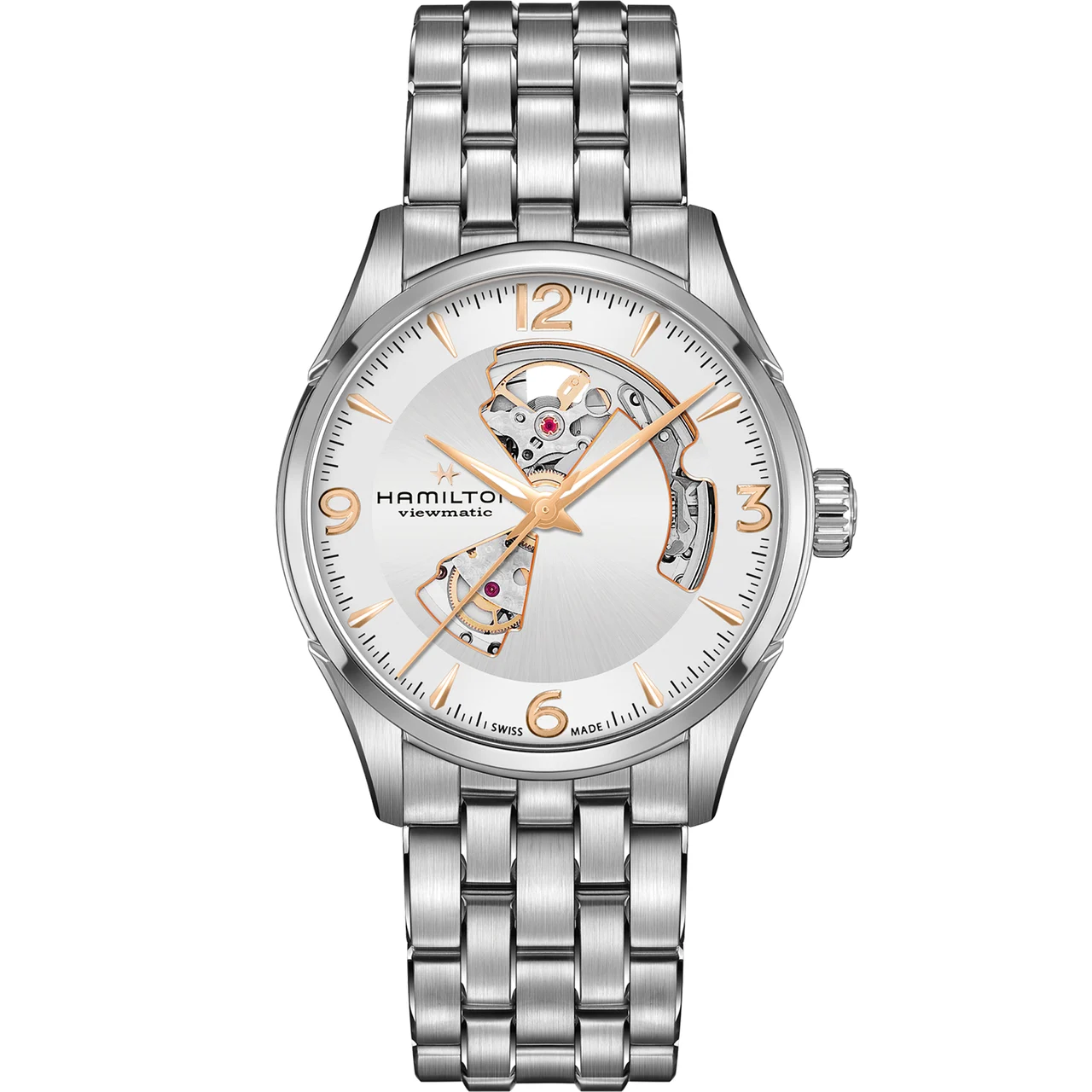 Hamilton Jazzmaster Open Heart Auto H32705151 42 mm kol saati
