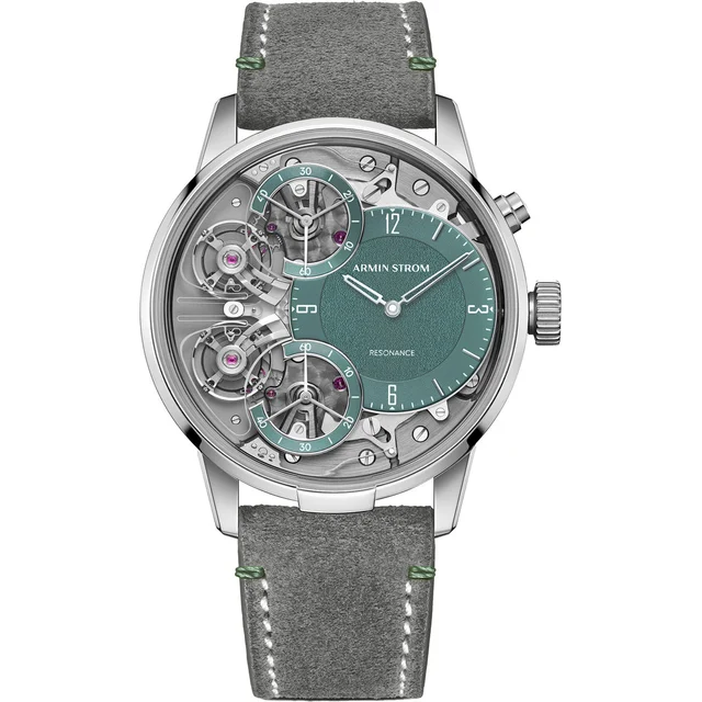 Armin Strom Mirrored Force Resonance Manufacture Edition Green ST22-RF.20 kol saati