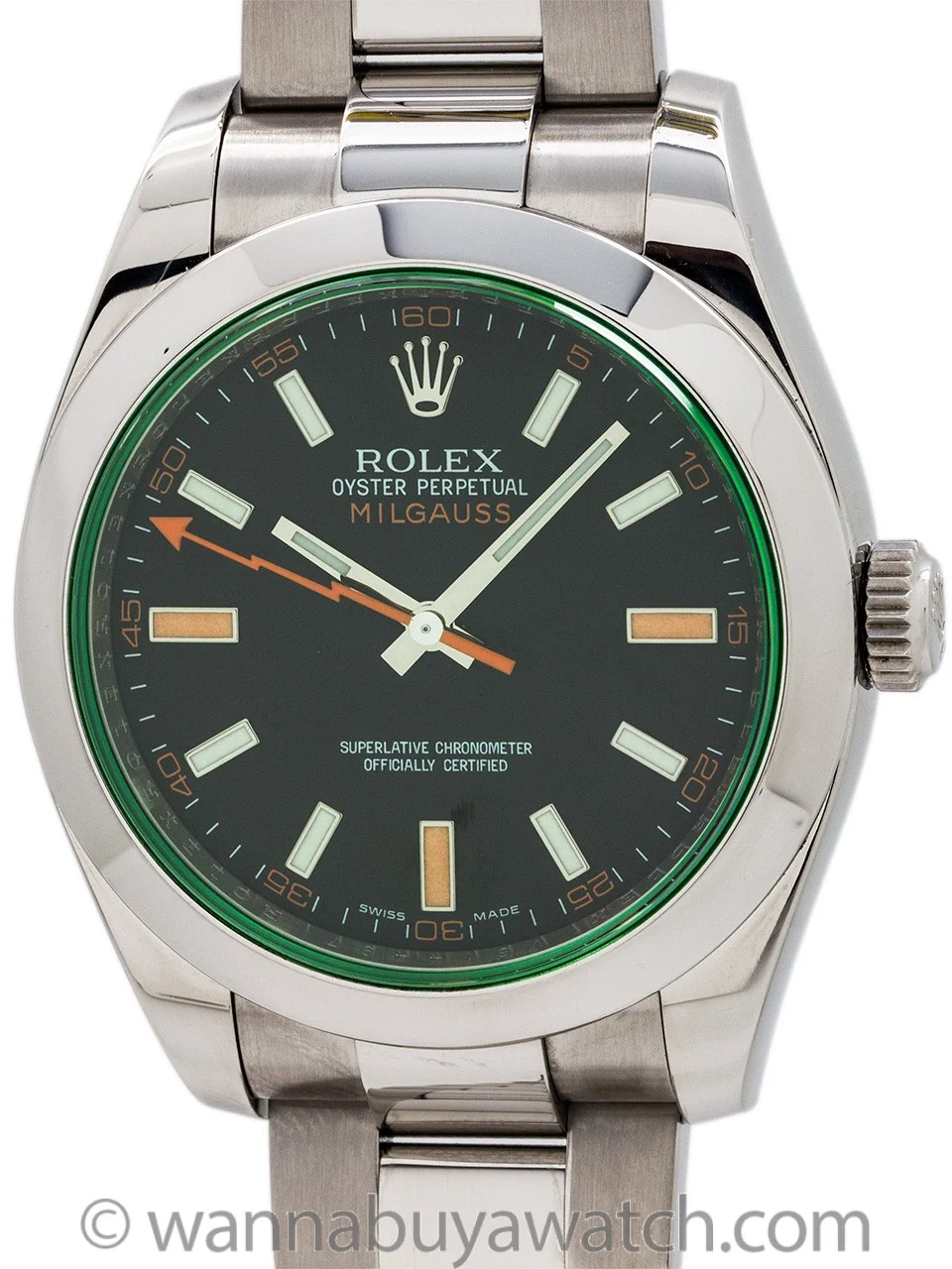 Rolex Milgauss 48577 40 mm kol saati