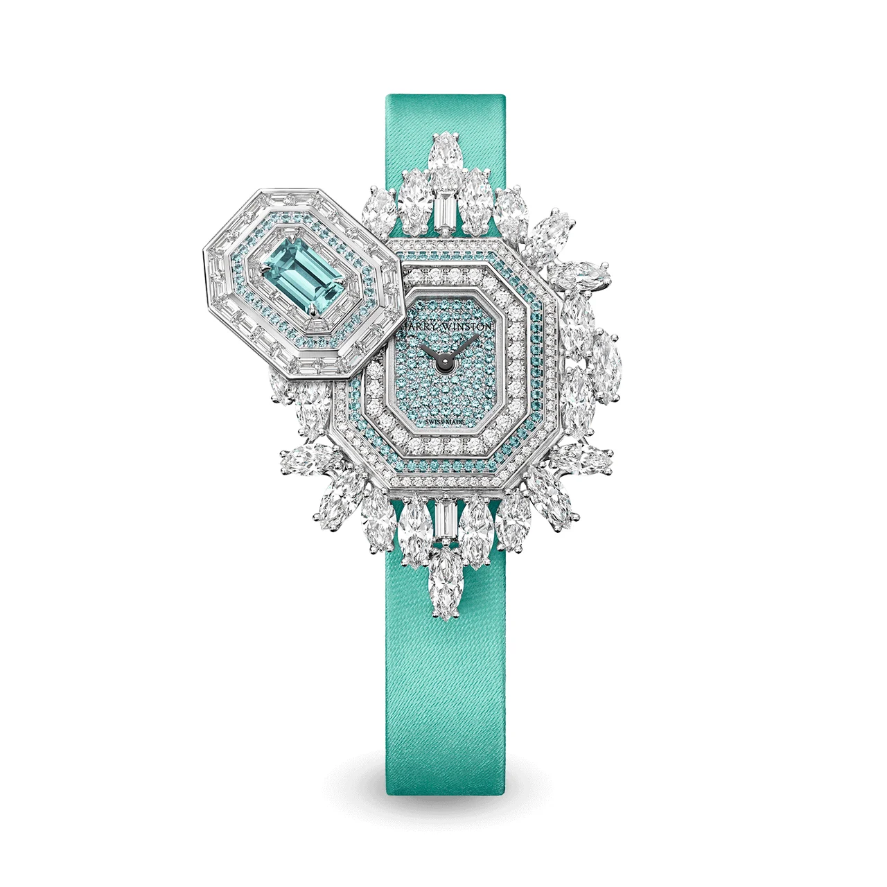 Harry Winston Emerald HJTQHM32WW005 46 mm kol saati