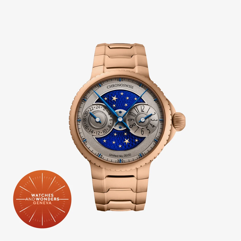 ChronoSwiss CH-4221REM-GRBL 41 mm kol saati