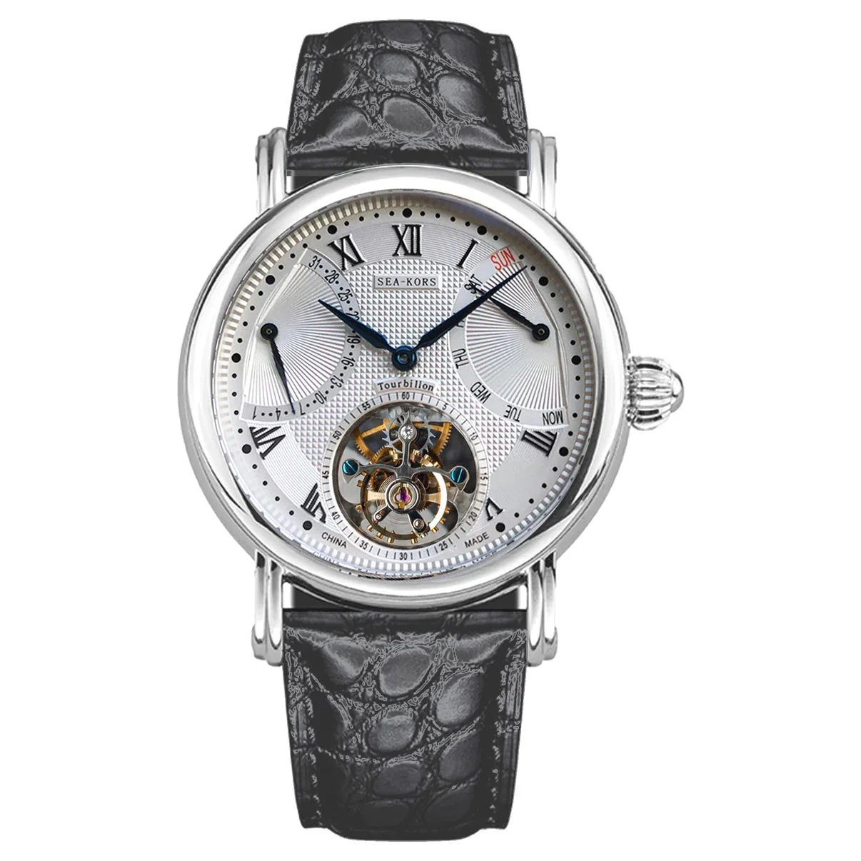 Sugess Seakors Tourbillon SE8004SK 40 mm kol saati