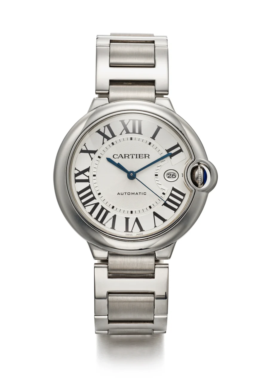 Cartier CARTIER REF. 3765, BALLON BLEU STEEL kol saati