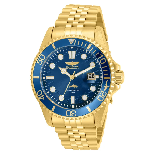 Invicta Pro Diver Galeos Watch - 43mm, Gold (ZG-30612) kol saati