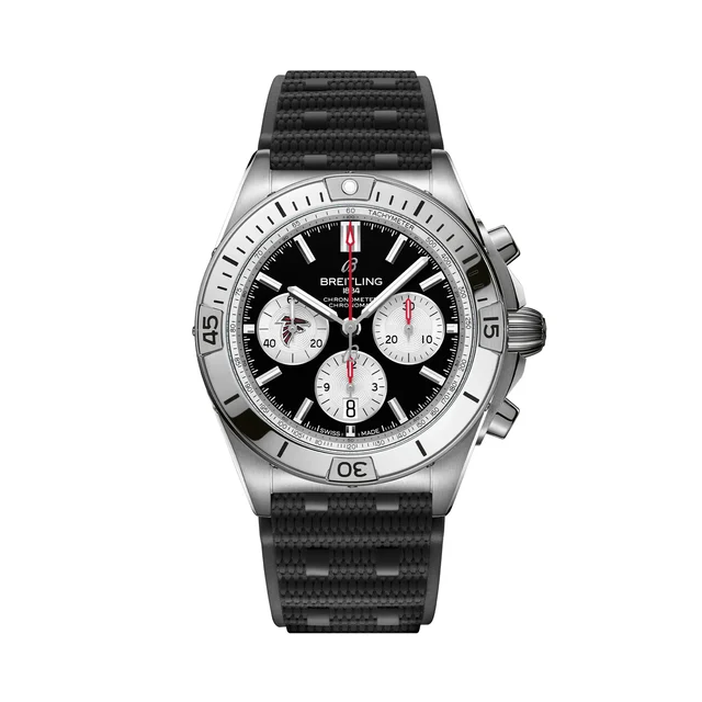 Breitling Chronomat B01 42 NFL Atlanta Falcons Edition AB01342B1B3S1 kol saati
