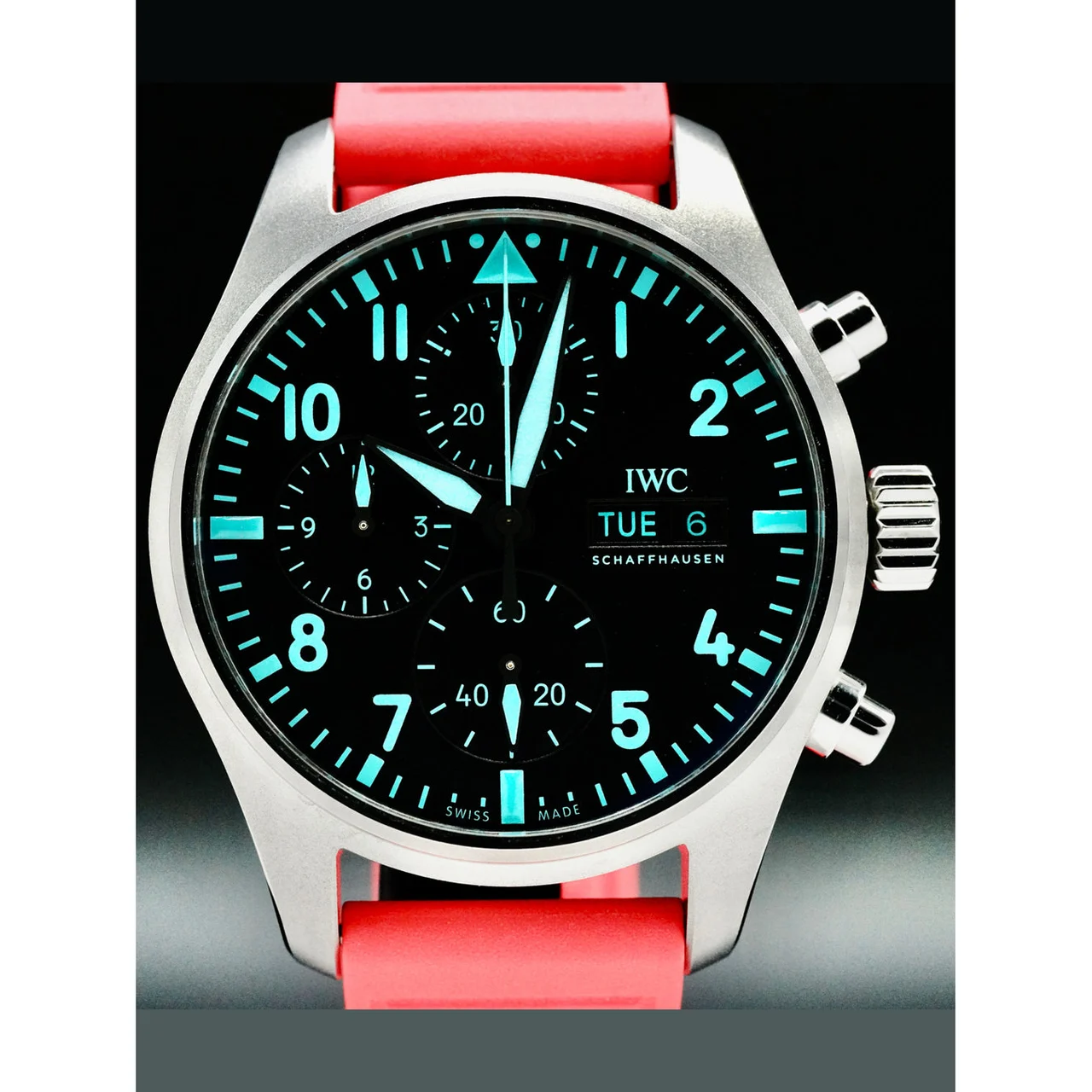 IWC Pilot’s Watch Chronograph 41 Mercedes-AMG Petronas Formula One Team 210000054974 41 mm kol saati