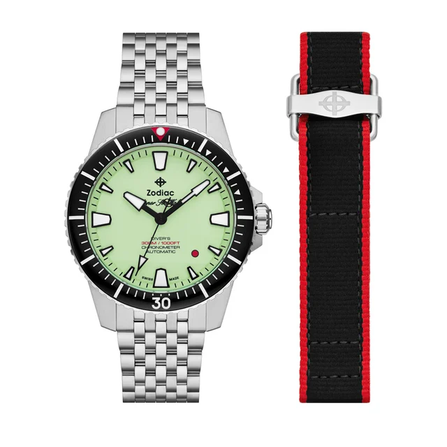 Zodiac RedBar ZO3559 Super Sea Wolf Pro-Diver kol saati