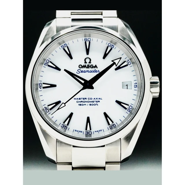 OMEGA Seamaster Aqua Terra 150m Master Co‑Axial Chronometer 38.5 mm 210000068960 kol saati