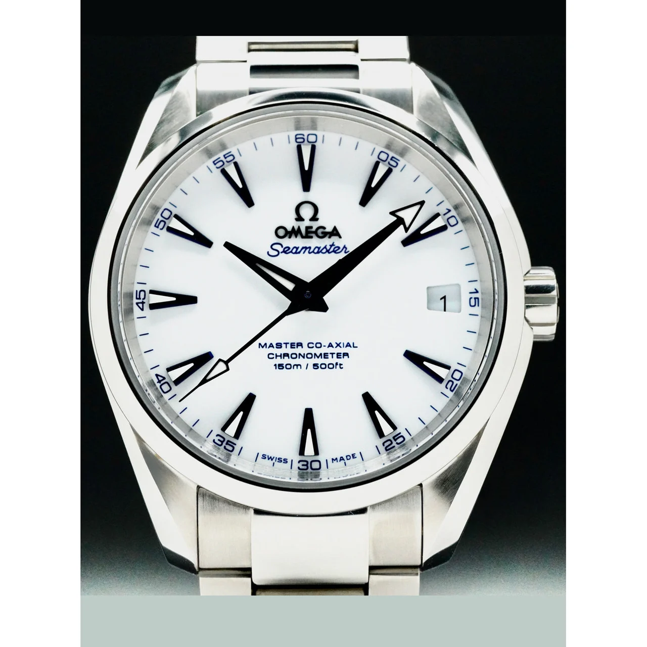 OMEGA Seamaster Aqua Terra 150m Master Co‑Axial Chronometer 38.5 mm 210000068960 38.5 mm kol saati
