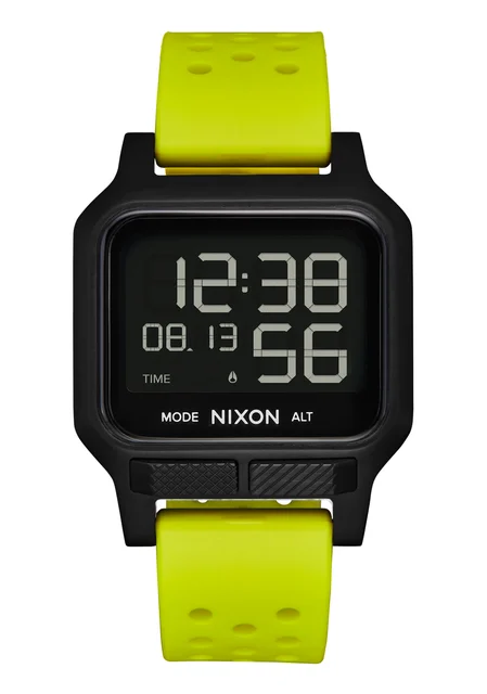 Nixon US Heat - Citron / Black A1320-5154-00 kol saati